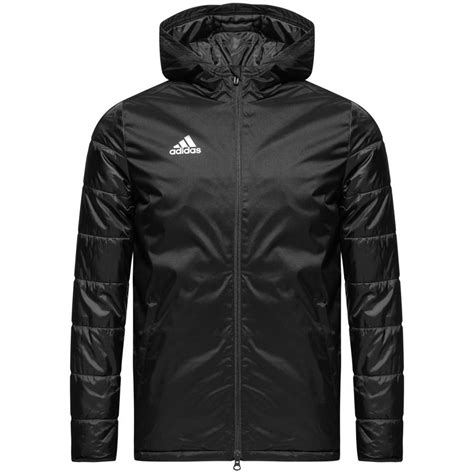 adidas winterjacke condivo 18 jacket schwarz/weiß|Adidas Condivo 18 Coachjacke Winter black/white .